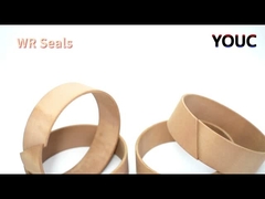 Nhãn đeo tùy chỉnh niêm phong Carbon Piston Rings Ptfe Bronze Filled Ptfe Cho sửa chữa máy móc