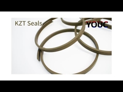 2024 PTFE Guide Rings KZT Wear Ring Dust Seals cho máy đào màu nâu Công trình xây dựng