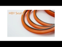 HBY Buffer Seal Ring Nhà sản xuất Vòng niêm phong thanh màu tím cho niêm phong xi lanh thủy lực