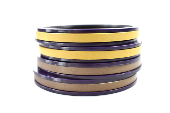 Brown PTFE Bronze NBR POM Ring SPGW Back Up Ring cho xiếc máy đào