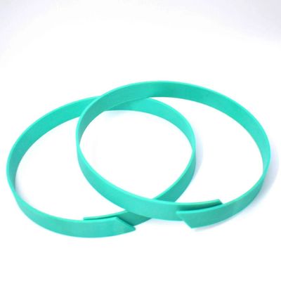 Polyester nhựa hướng dẫn vòng đeo vòng niêm phong màu xanh lá cây cho xi lanh thủy lực