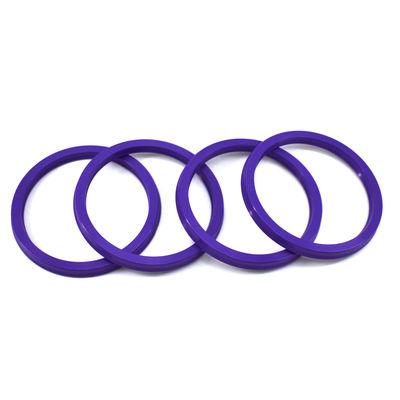 Màu tím High Pressure Rod Seals Kit Double Oil Seal / Excavator Breaker Hydraulic Seal Kit