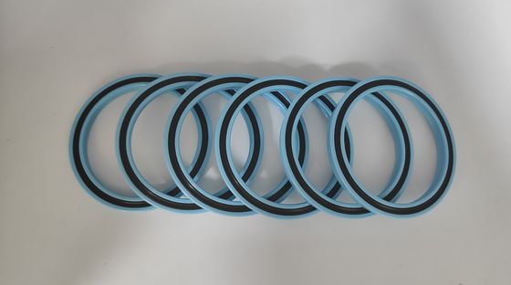 Hydraulic Rod Seal Polyurethane PU chống dầu OEM Sky Blue Seal Kit